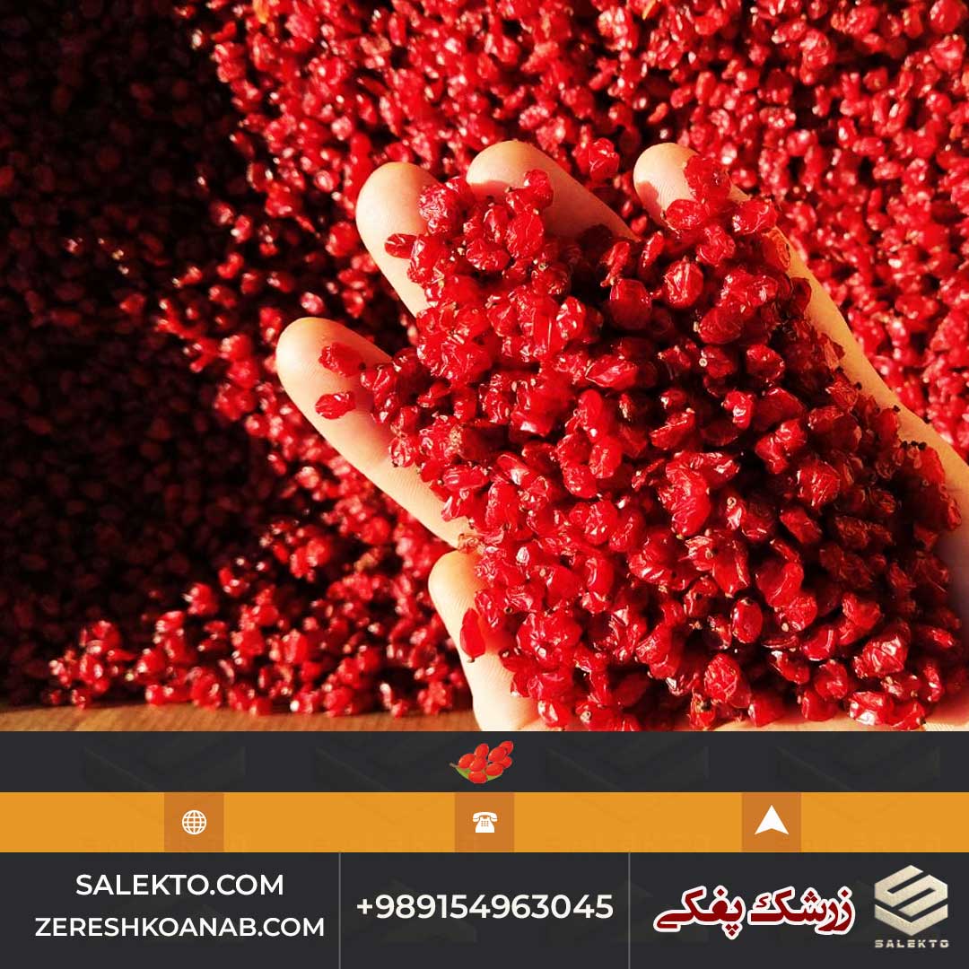 خرید زرشک پفکی ممتاز بیرجند با دانه های براق و طعم دلپذیر