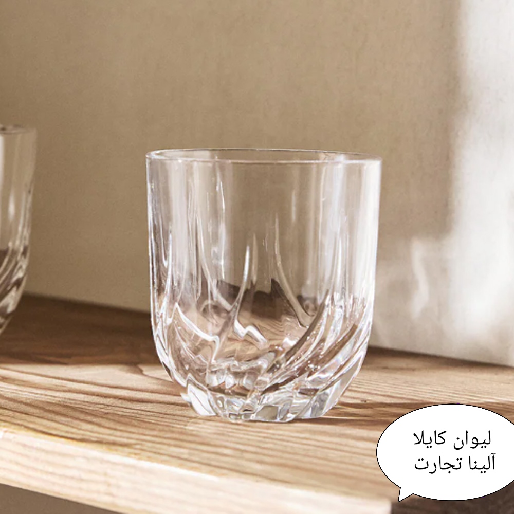 خرید عمده و قیمت لیوان بلور مدل کایلا