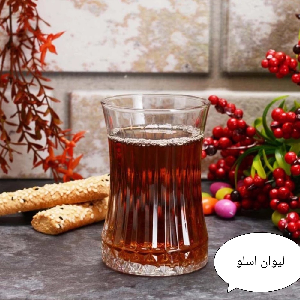 خرید عمده و قیمت استکان بلور مدل اسلو