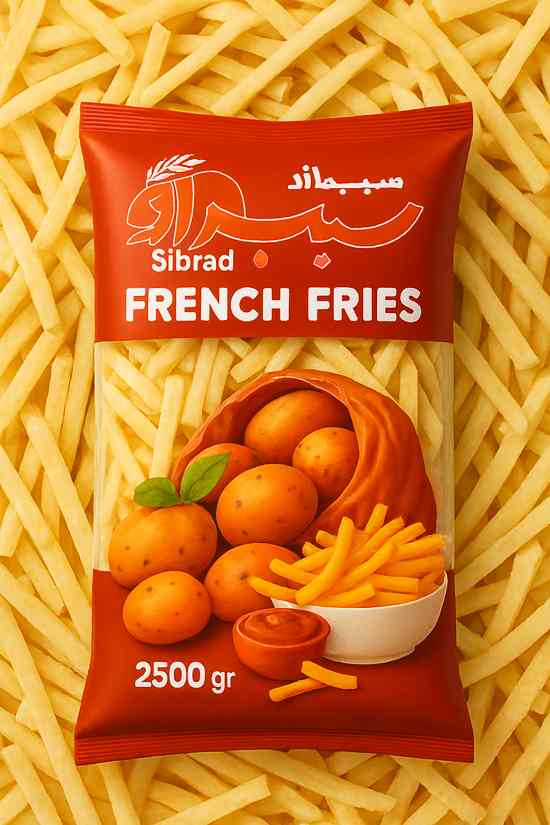 سیب زمینی خلال سیبراد + فروش عمده قیمت باور نکردنی