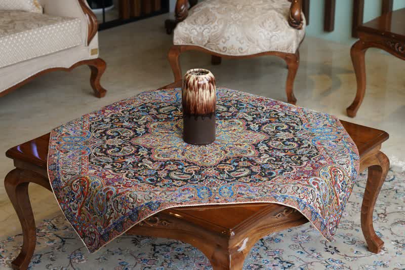 ترمه یزد (ابریشم پلی استر درجه یک) + قیمت استثنایی