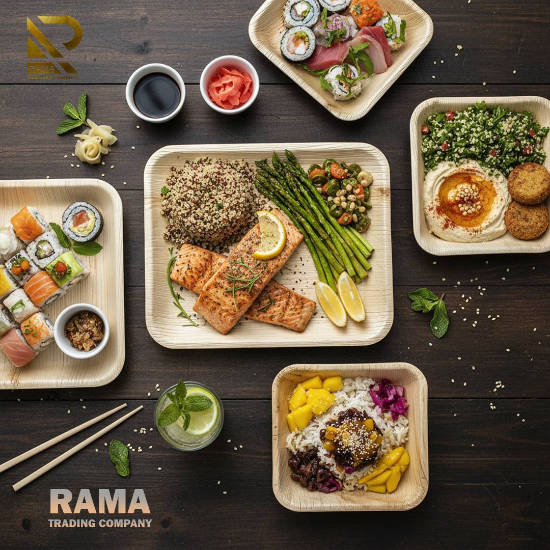 خرید ظروف یکبار مصرف گیاهی درب دار