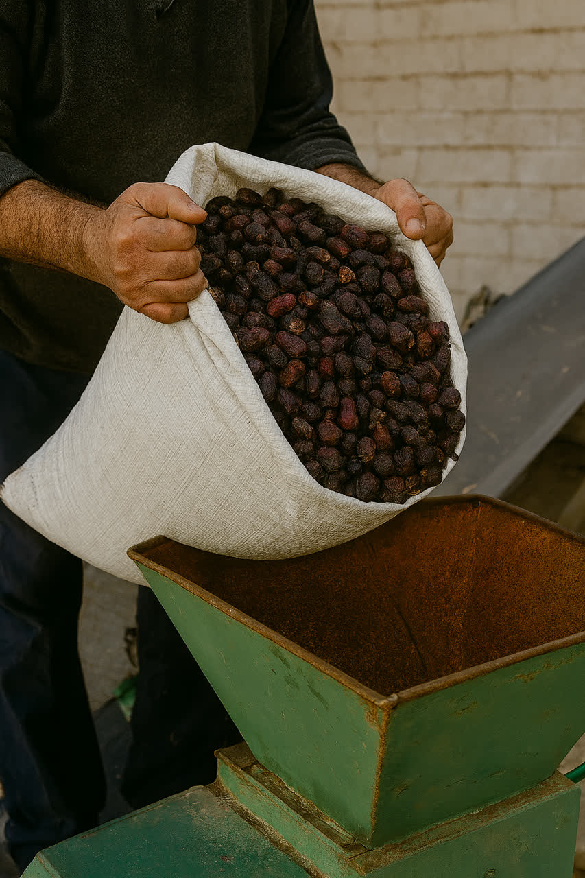 قیمت تفاله خرما