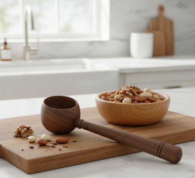 ملاقه چوبی بزرگ + قیمت اقتصادی