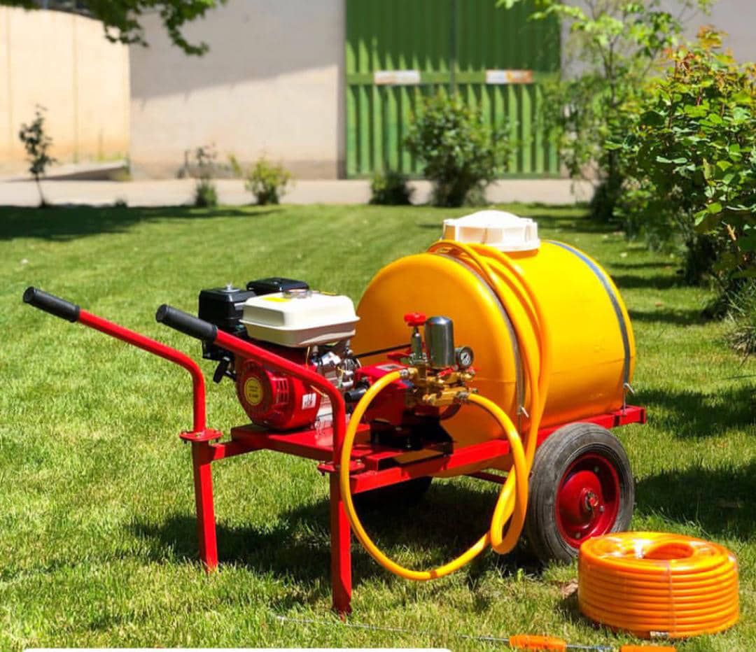 قیمت سمپاش فرغونی ۱۰۰ لیتری همراه با ۵۰ متر شلنگ