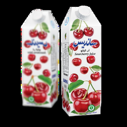 قیمت آبمیوه پاکتی آلبالو ساندیس + خرید باور نکردنی