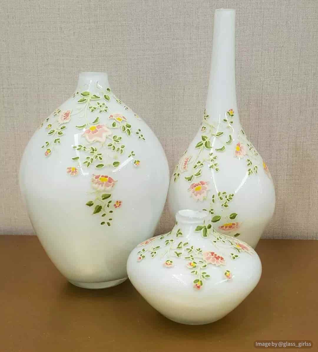قیمت میناکاری روی شیشه با کیفیت ارزان + خرید عمده