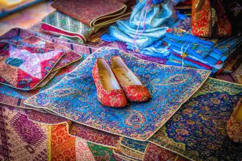 قیمت ترمه یزد دستجردی  + خرید باور نکردنی
