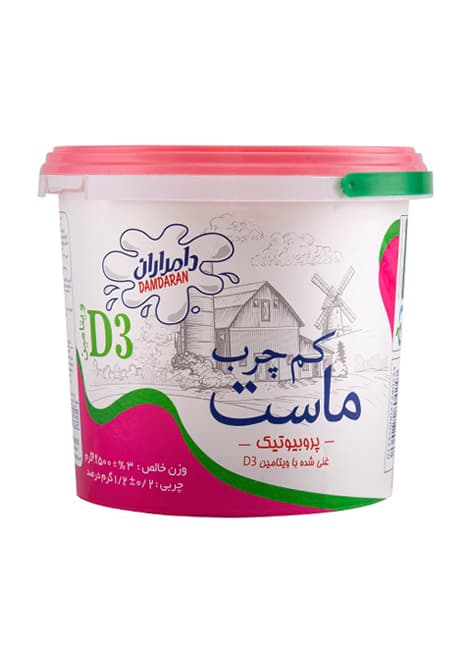 قیمت خرید ماست کم چرب با فروش عمده