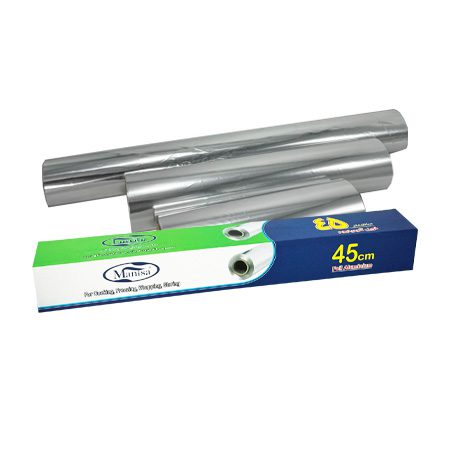 فروش عمده فویل آلومینیومی 45 سانتی + قیمت درب کارخانه