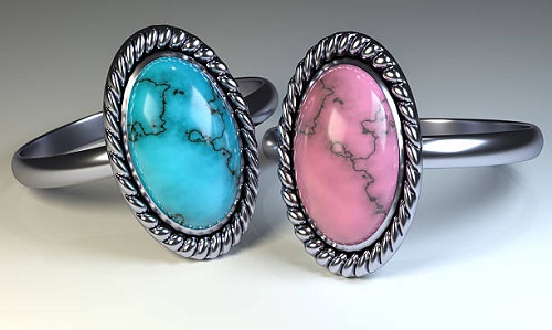 تصویر 2 از قیمت خرید سنگ فیروزه شجر نیشابور با فروش عمده