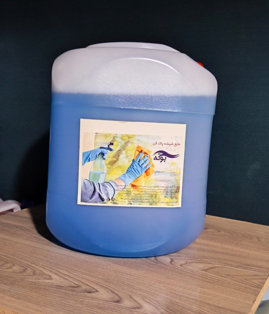 فروش عمده مایع شیشه پاک کن ۱۰ لیتری