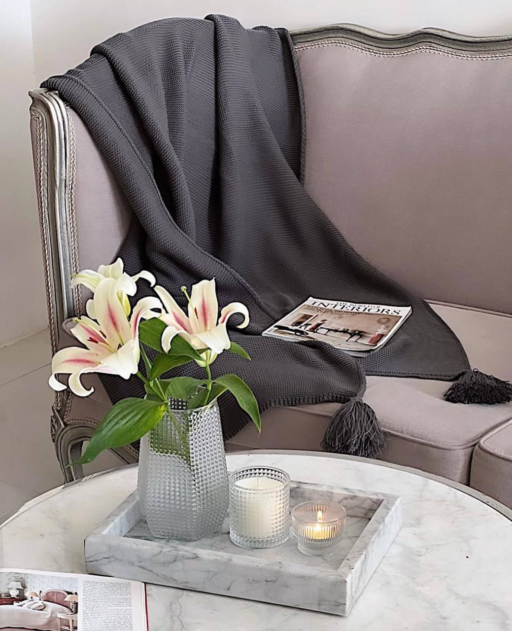 خرید ارزان ترین پتو شال مبل بافتنی + صادرات عراق