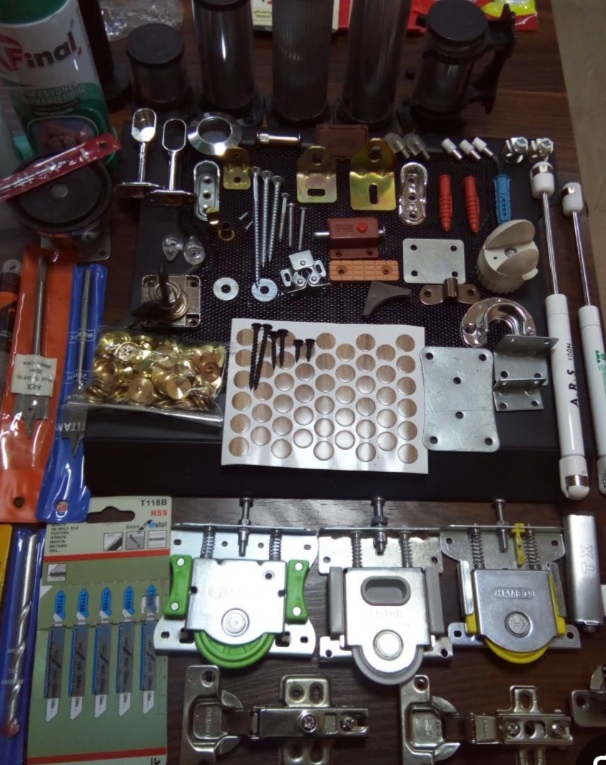 فروش عمده یراق آلات کابینت ام دی اف