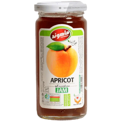 قیمت خرید مربا زرد آلو در شیشه 280 گرمی ماهوند +  فروش باور نکردنی