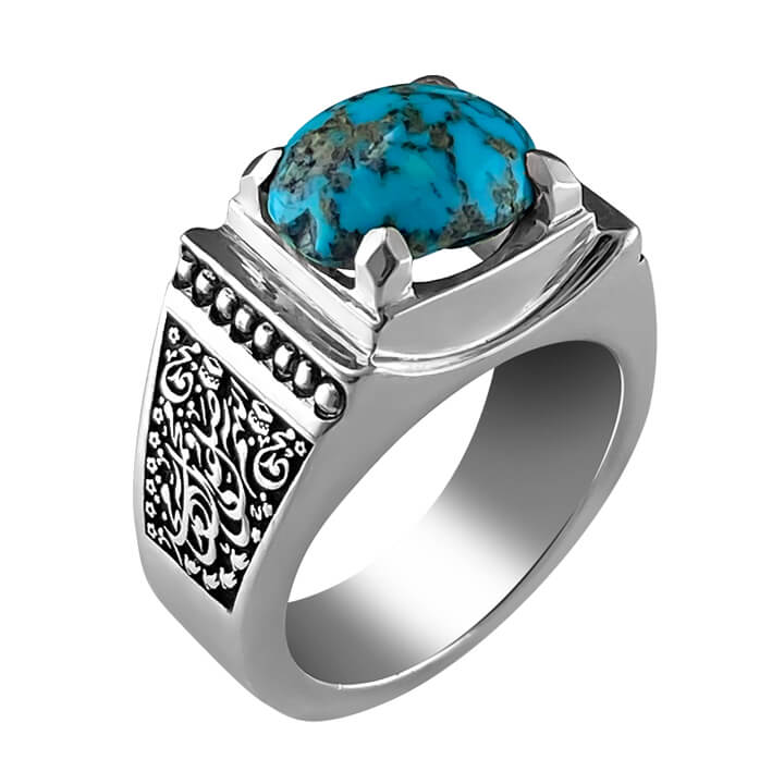 تصویر 3 از قیمت خرید سنگ فیروزه شهر بابک + فروش ویژه