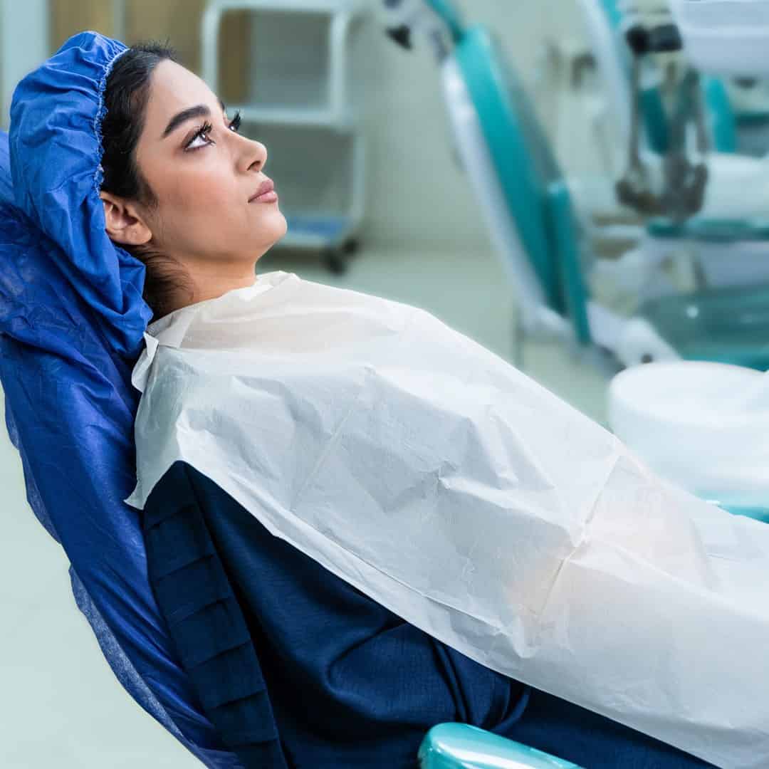 پیشبند بیمار دندانپزشکی + قیمت خرید به صرفه