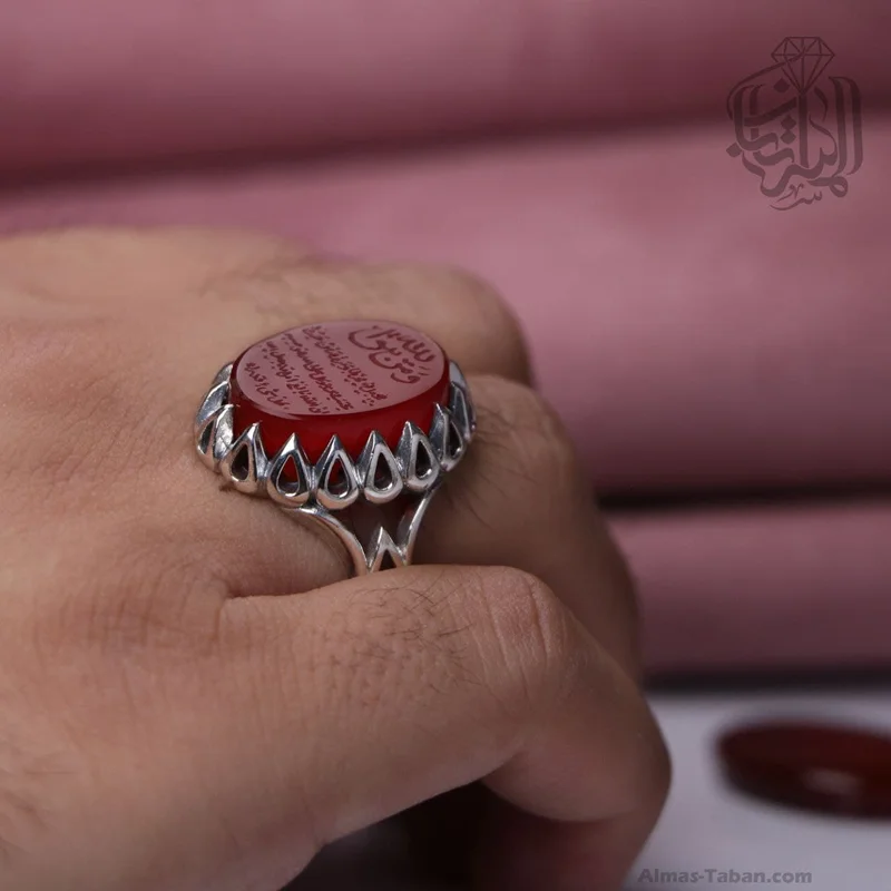 تصویر 4 از قیمت خرید عقیق سرخ خراسانی + فروش ویژه