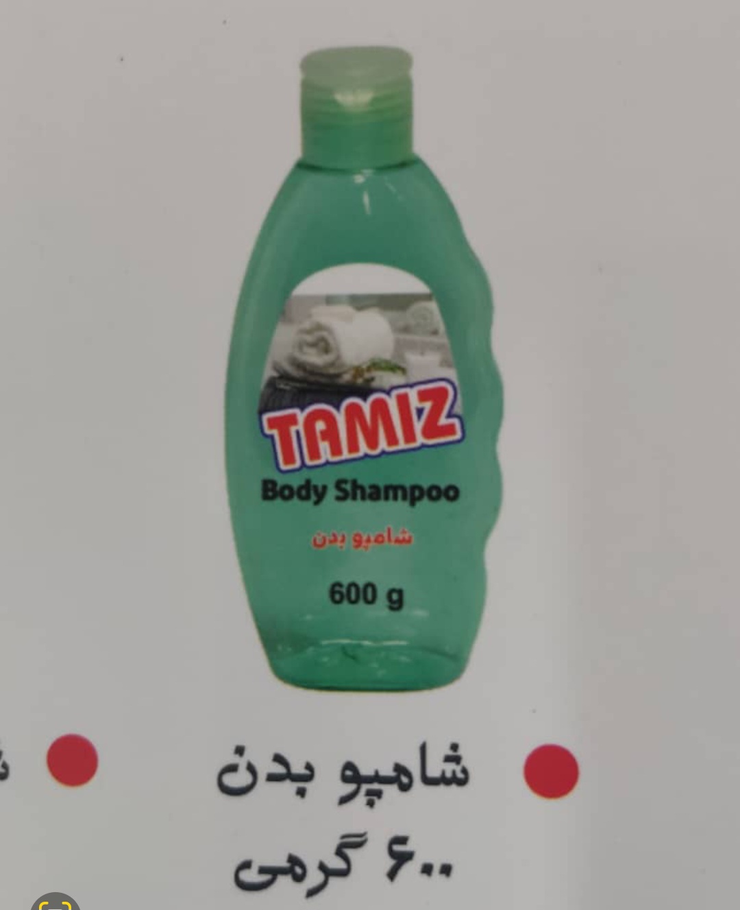 قیمت خرید شامپو بدن سفارش عمده