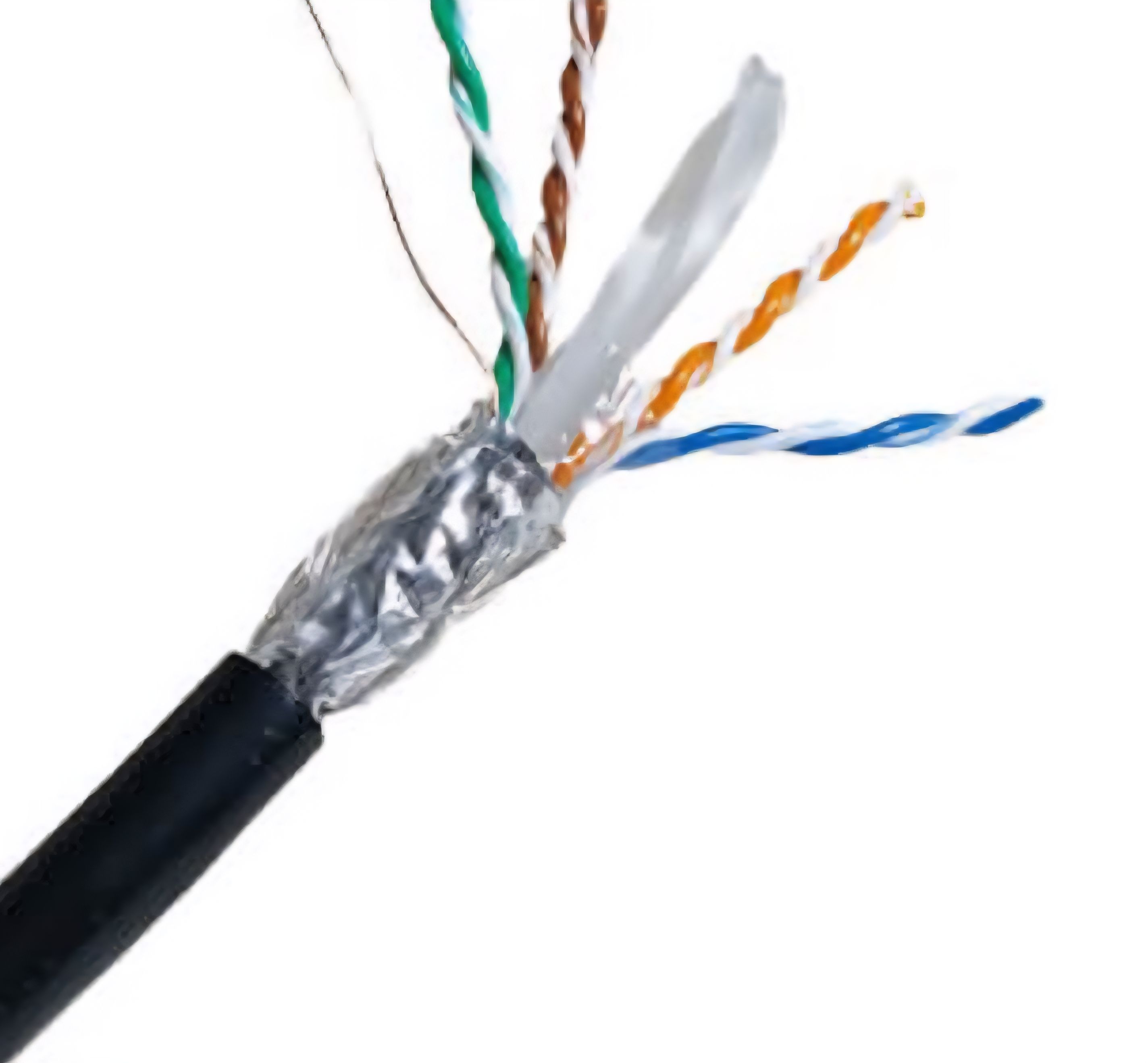 کابل شبکه نگزنس CAT 6 SFTP LSZH تست پیرمننت