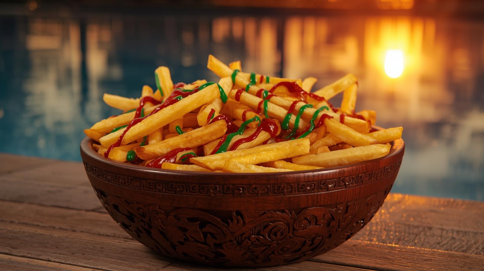 خريد سيب زمينی منجمد نيمه آماده + قيمت فروش استثنايی