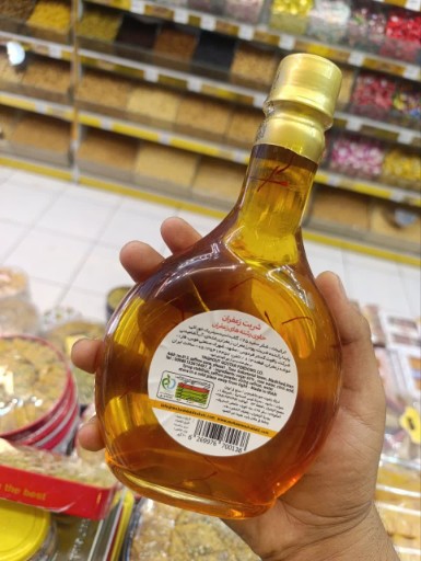 تصویر 3 از قیمت مناسب شربت‌ زعفران رضوی عمده