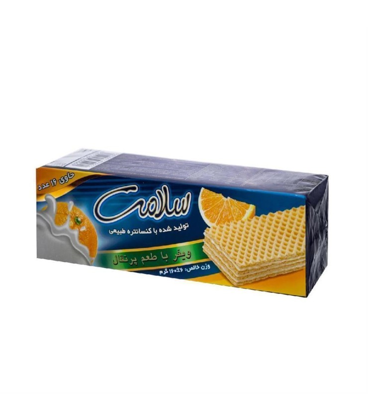 قیمت ویفر پرتقالی ۱۶۰ گرمی + تخفیف ویژه