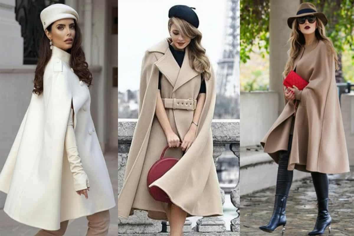 تصویر 3 از قیمت خرید پالتو شنل دار عمده به صرفه و ارزان