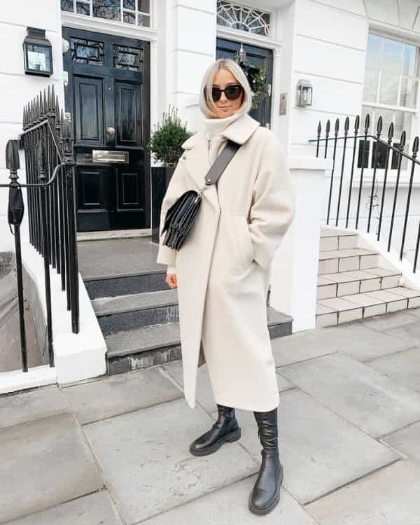 تصویر 1 از خرید و قیمت پالتو سفید زنانه و فروش صادراتی