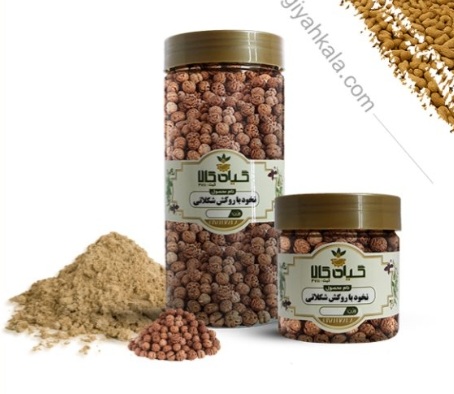 نخودچی با روکش شکلاتی بسته بندی