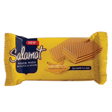 قیمت ویفر موزی ۴۰ گرمی + تخفیف ویژه