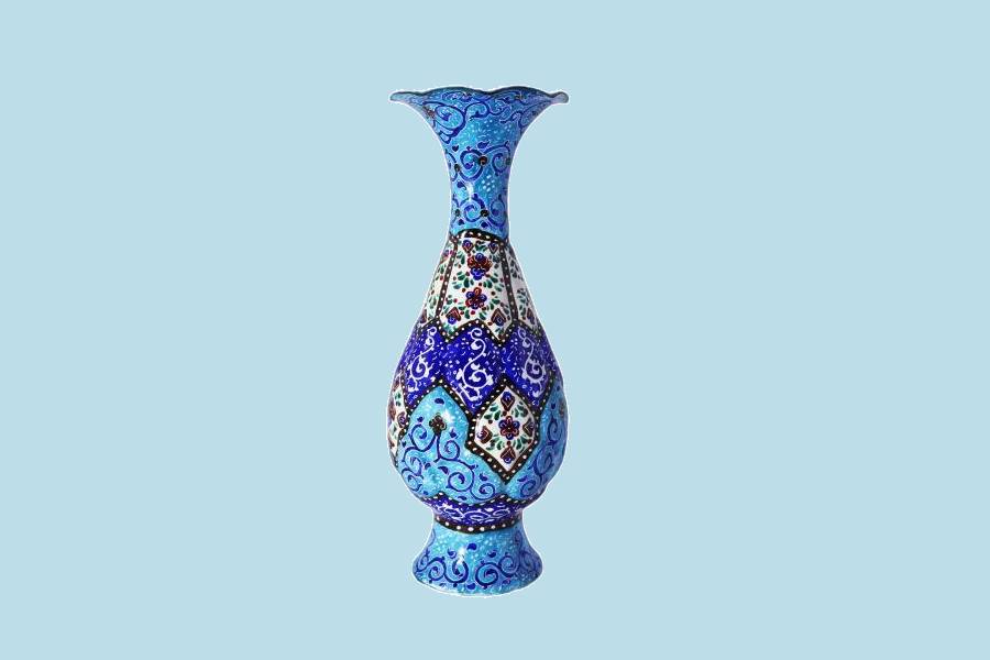 قیمت خرید گلدان مینا کاری + فروش ویژه