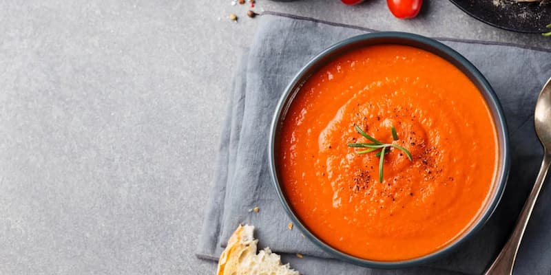 قیمت سوپ نیمه آماده گوجه فرنگی باذ کیفیت ارزان + خرید عمده