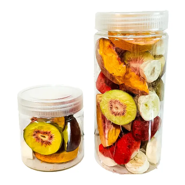 قیمت و خرید میوه پفکی مخلوط ۱۰۰ گرمی با کیفیت + فروش عمده
