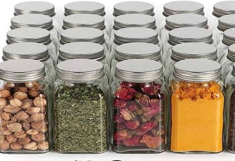 خرید و قیمت جار شیشه ای چهار گوش + فروش صادراتی