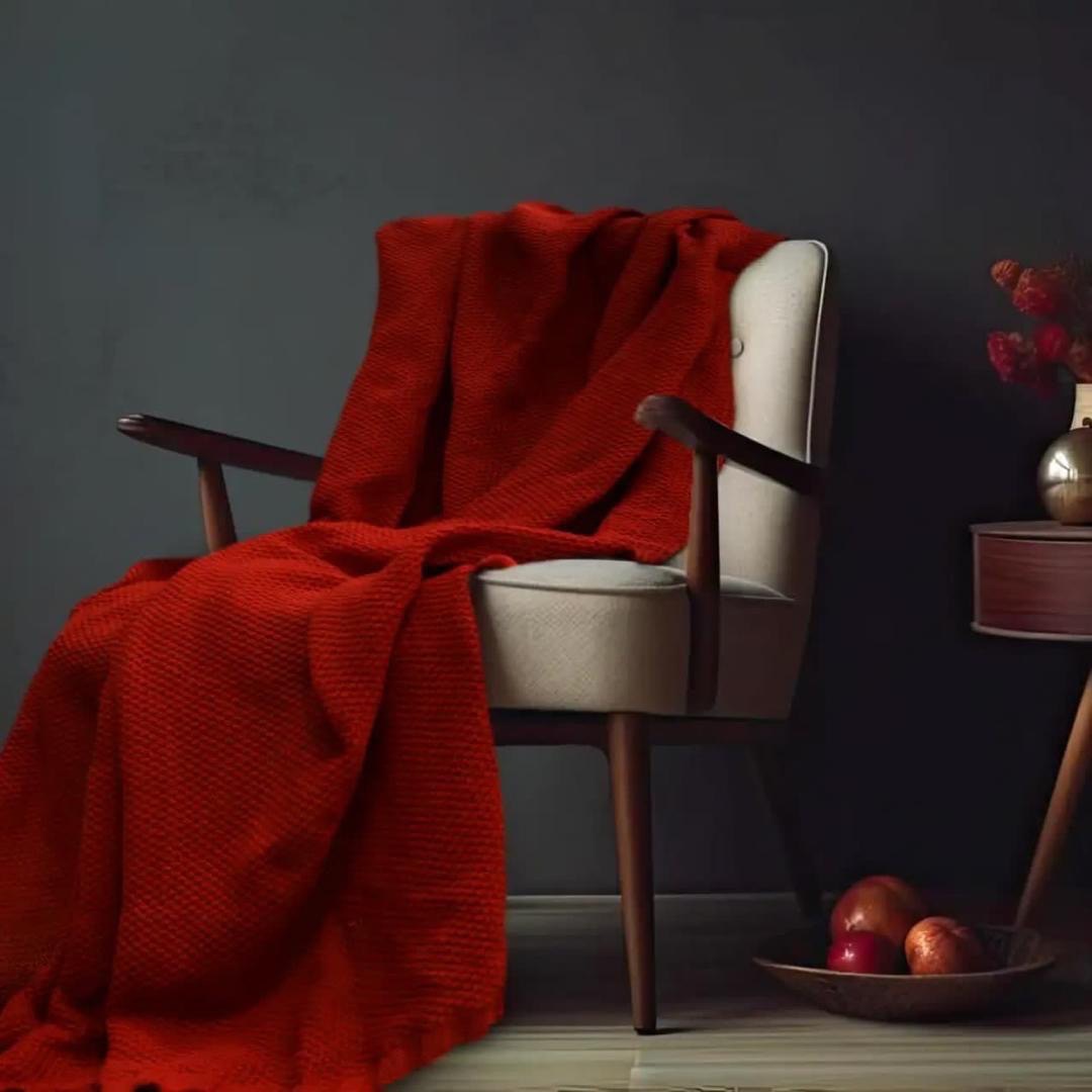 قیمت خرید شال مبل بافتنی سوگل + فروش ویژه