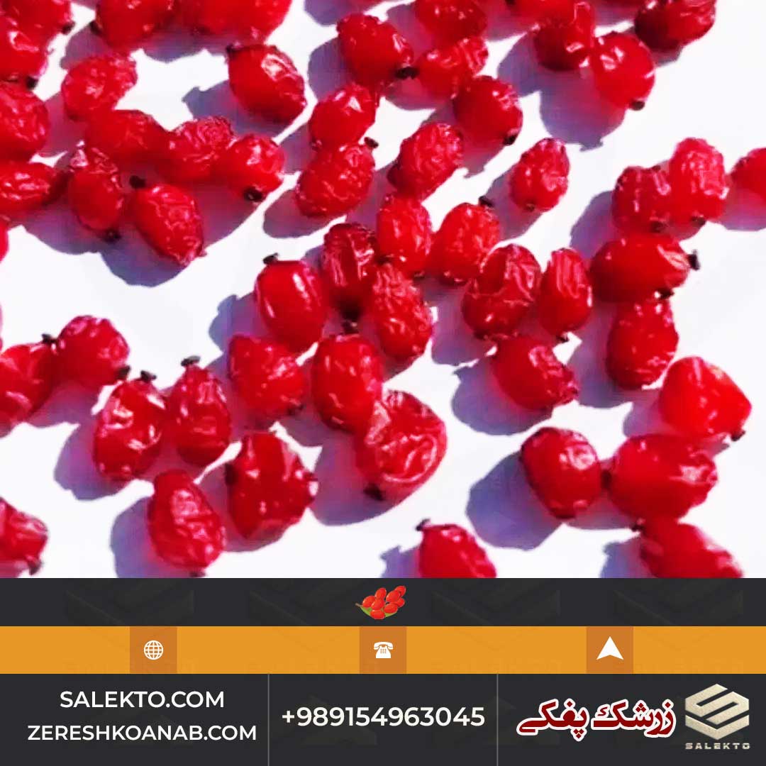 زرشک پفکی صادراتی قائنات با عطر طبیعی + خرید ارزان