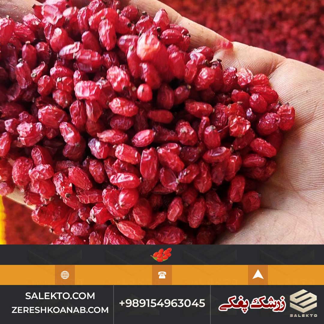 زرشک پفکی صادراتی قائنات با رنگ روشن و طعم اصیل + قیمت مقرون به صرفه