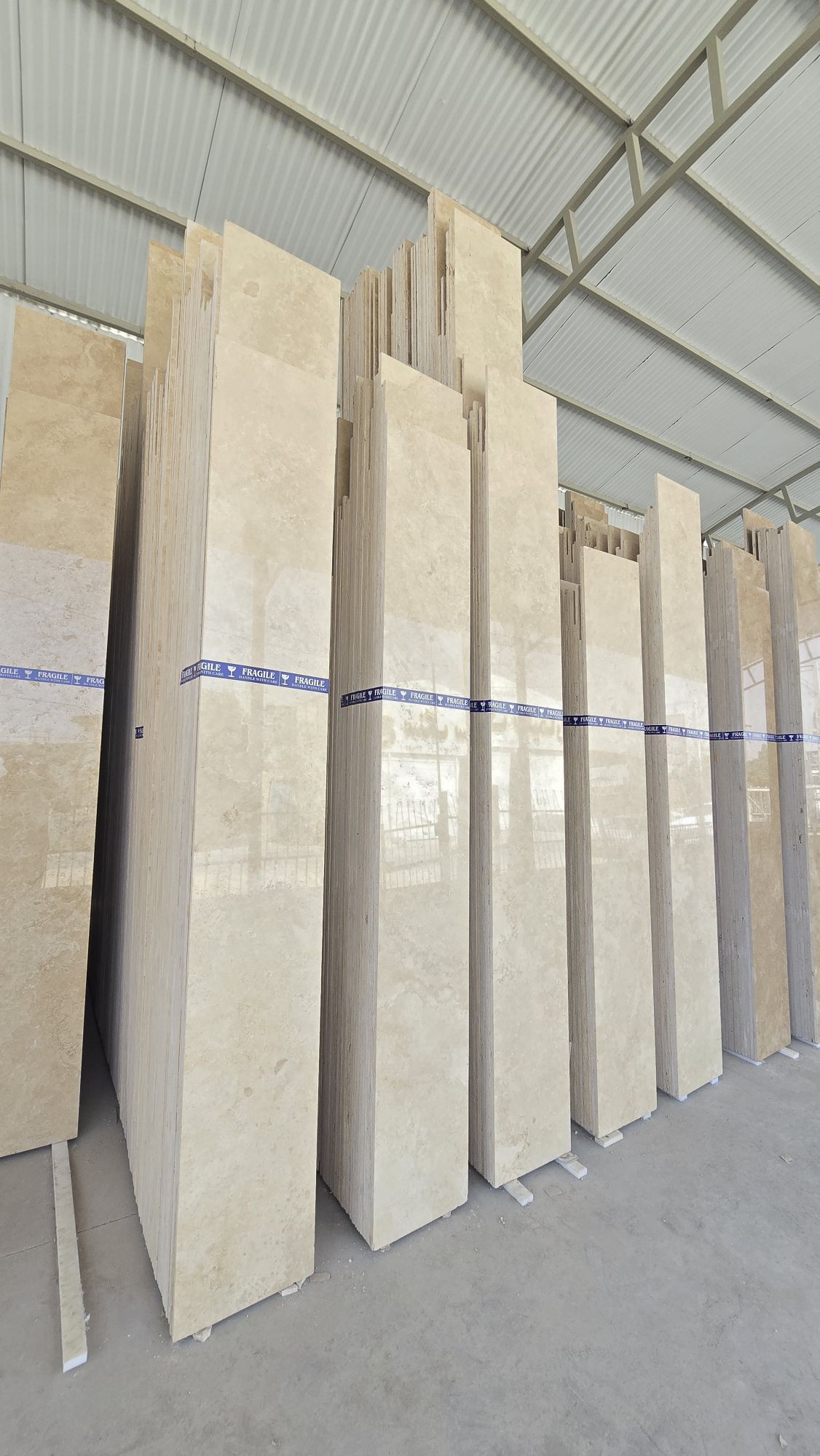 سنگ تراورتن کرم + فروش ویژه