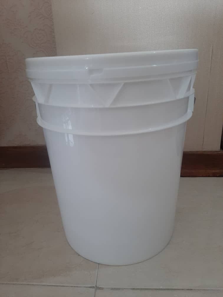 خرید و قیمت سطل ۲۲ کیلویی سفید پلاستیکی