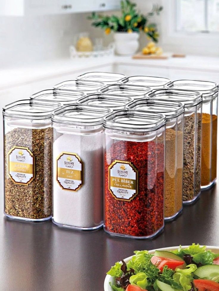 فروش ظروف پلاستیکی درب دار مخصوص نگهداری مواد غذایی در آشپزخانه + قیمت مناسب