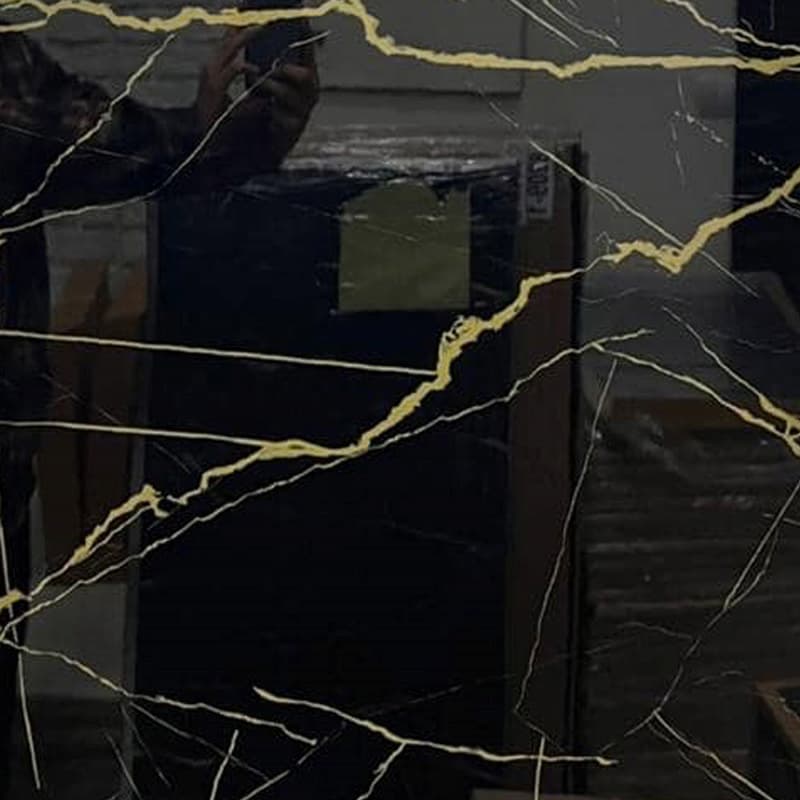 تصویر 1 از قیمت سنگ اسلب مشکی طلایی + خرید باور نکردنی