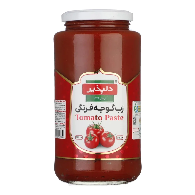 خرید رب گوجه فرنگی دلپذیز + قیمت فروش استثنایی