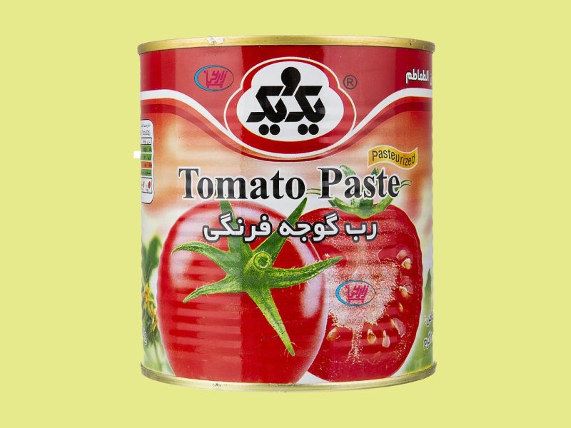 قیمت رب گوجه فرنگی یک و یک + خرید باور نکردنی