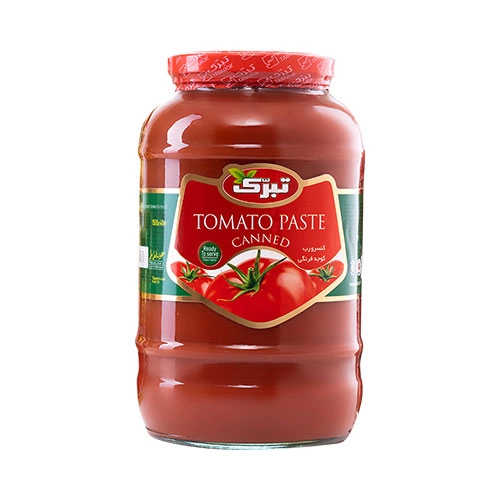 قیمت خرید رب گوجه فرنگی تبرک با فروش عمده