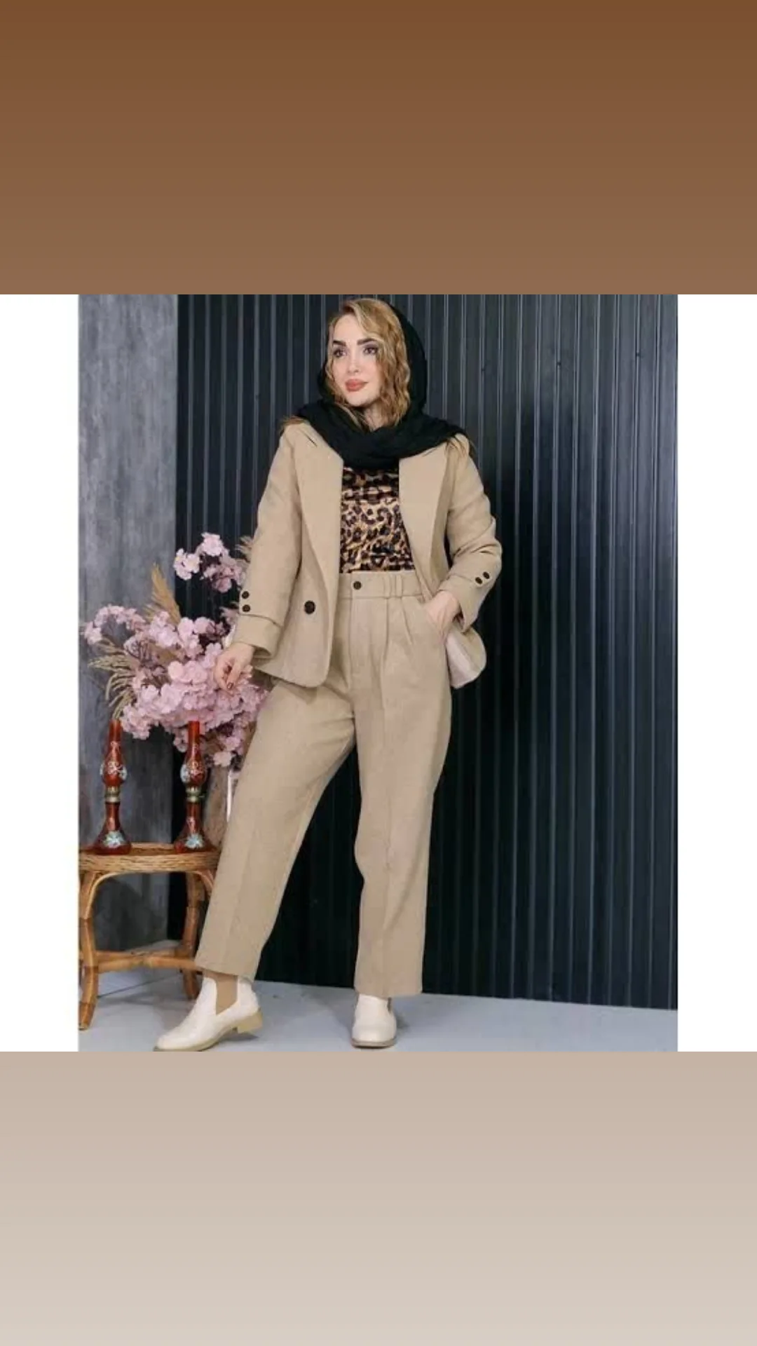 تولید و پخش کت شلوار زنانه قم