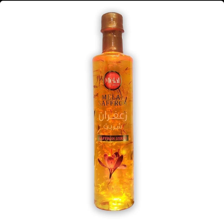 تصویر 4 از خرید شربت زعفران و شربت زعفران گل محمدی ملل