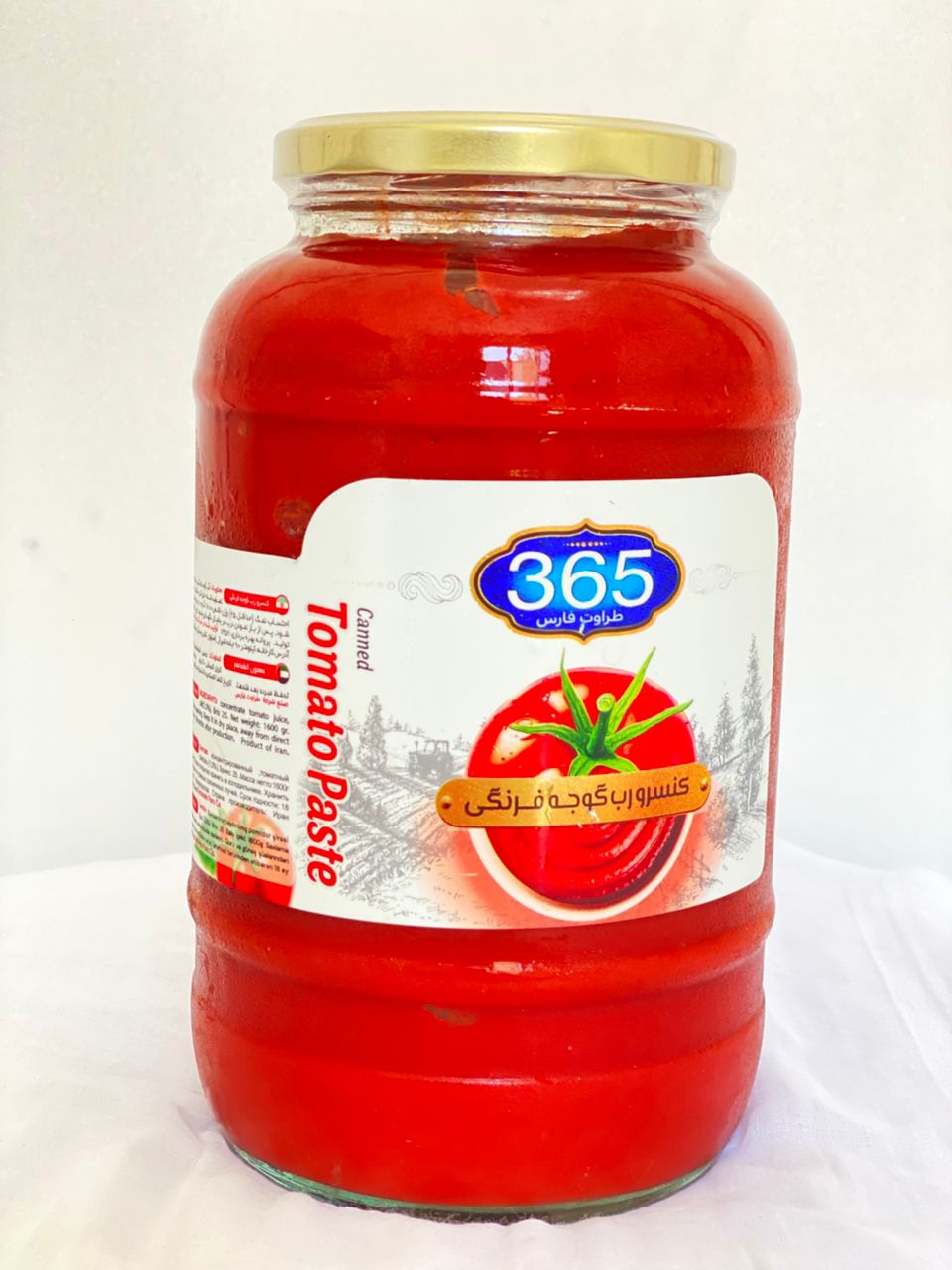 رب گوجه‌ فرنگی 365 فله‌ ای با کیفیت یکنواخت