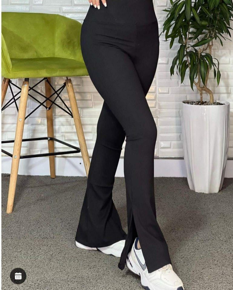 خرید نقدی شلوار کبریتی بوت کات چاکدار + تخفیف ویژه