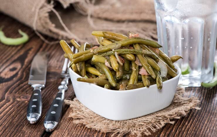 خرید لوبیا سبز نیمه آماده خوش طعم +  قیمت فروش استثنایی